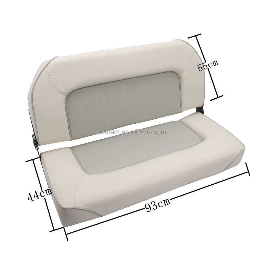 Fishing Boat Trailer - Asiento Doble Plegable Marino con Respaldo