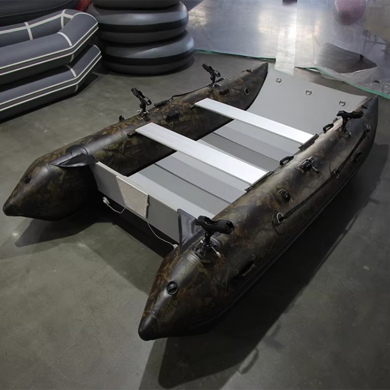 Catamarán Inflable de Alta Vel - Fishing Boat Inflatable reseña y precio