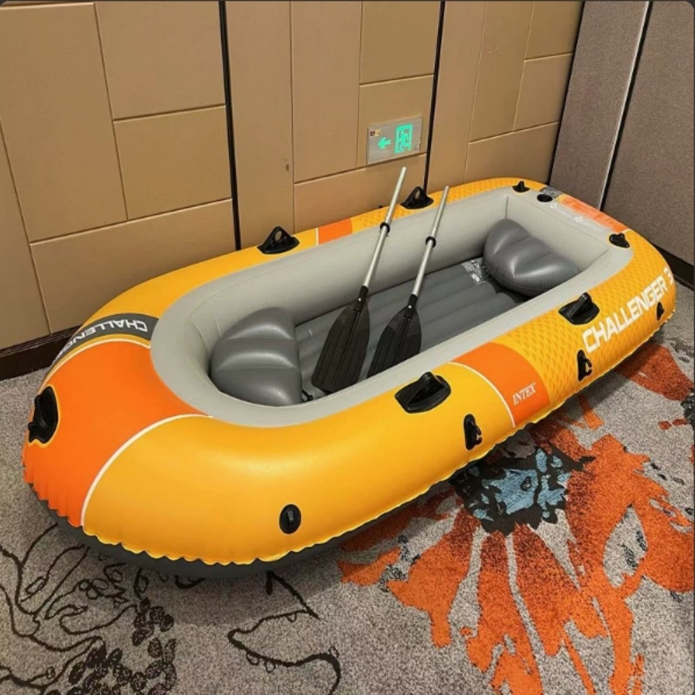 Kayak grueso para 2 o 4 person - Fishing Boat Inflatable reseña y precio