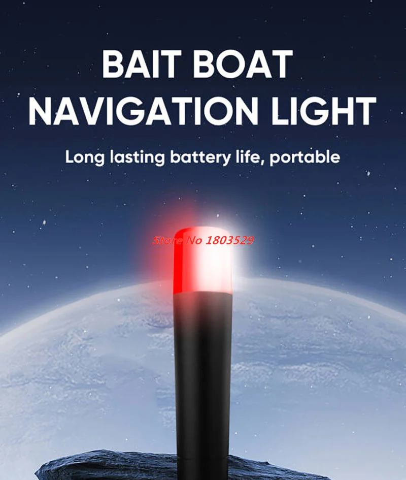 Bait Boat luz de navegación no - Fishing Boat Navigation Light reseña y precio