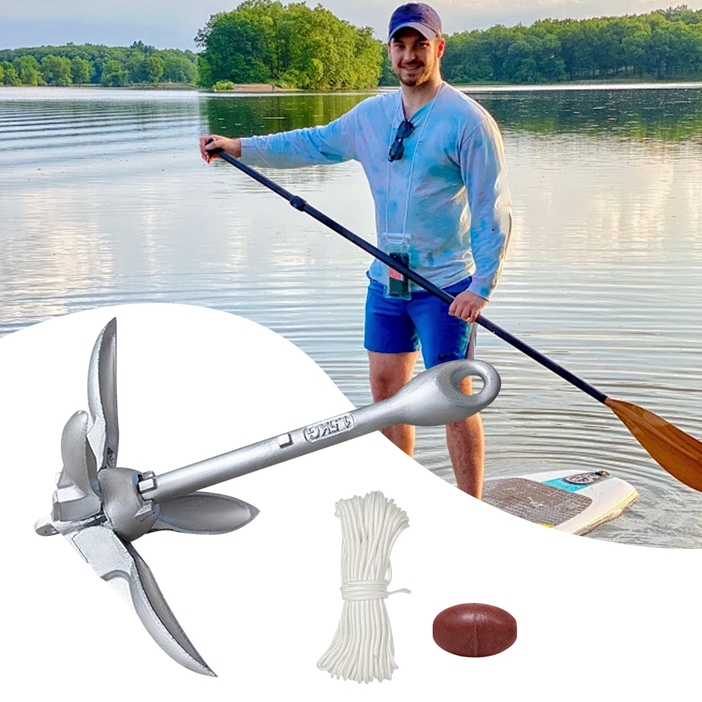 Ancla de Grapnel plegable para - Fishing Boat Anchor reseña y precio