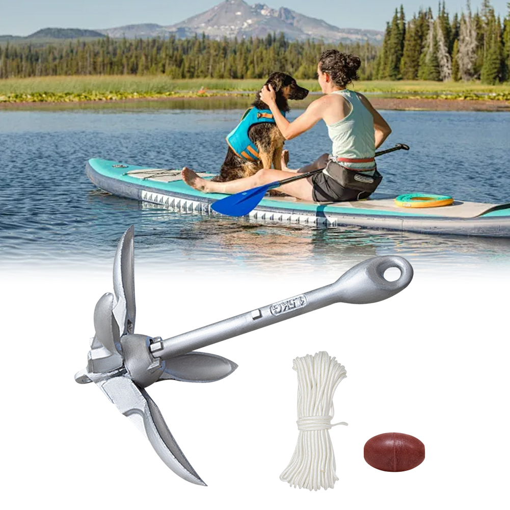 Ancla de Grapnel plegable para - Fishing Boat Anchor reseña y precio