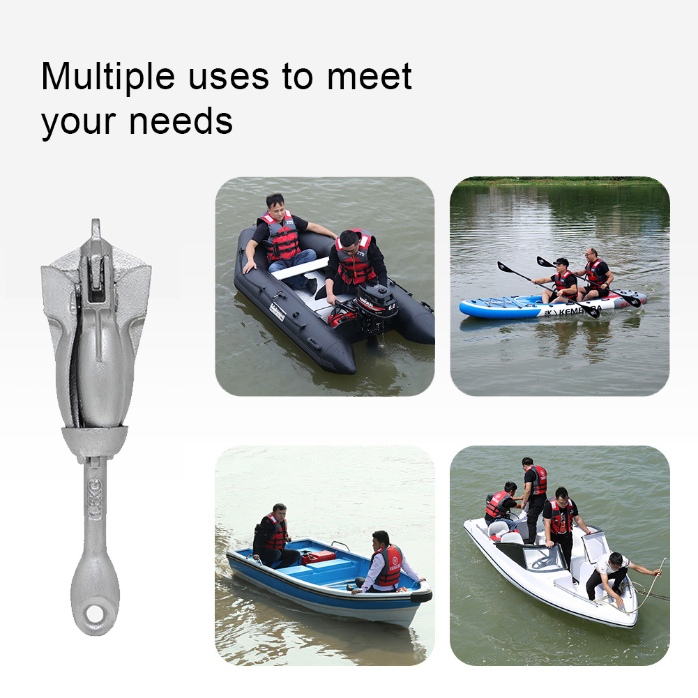 Ancla de Grapnel plegable para - Fishing Boat Anchor reseña y precio