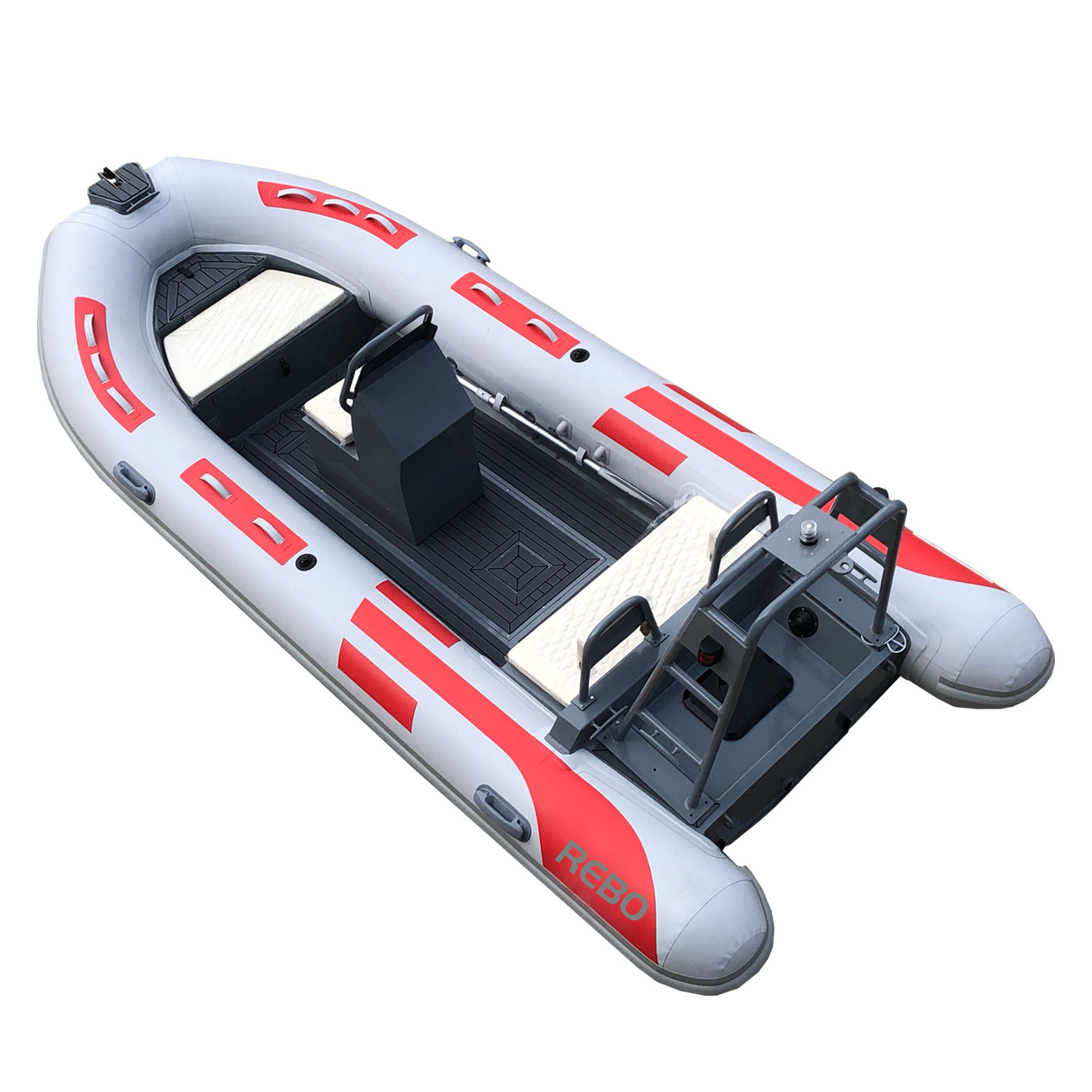 Barco de pesca inflable con do - Fishing Boat Aluminum reseña y precio