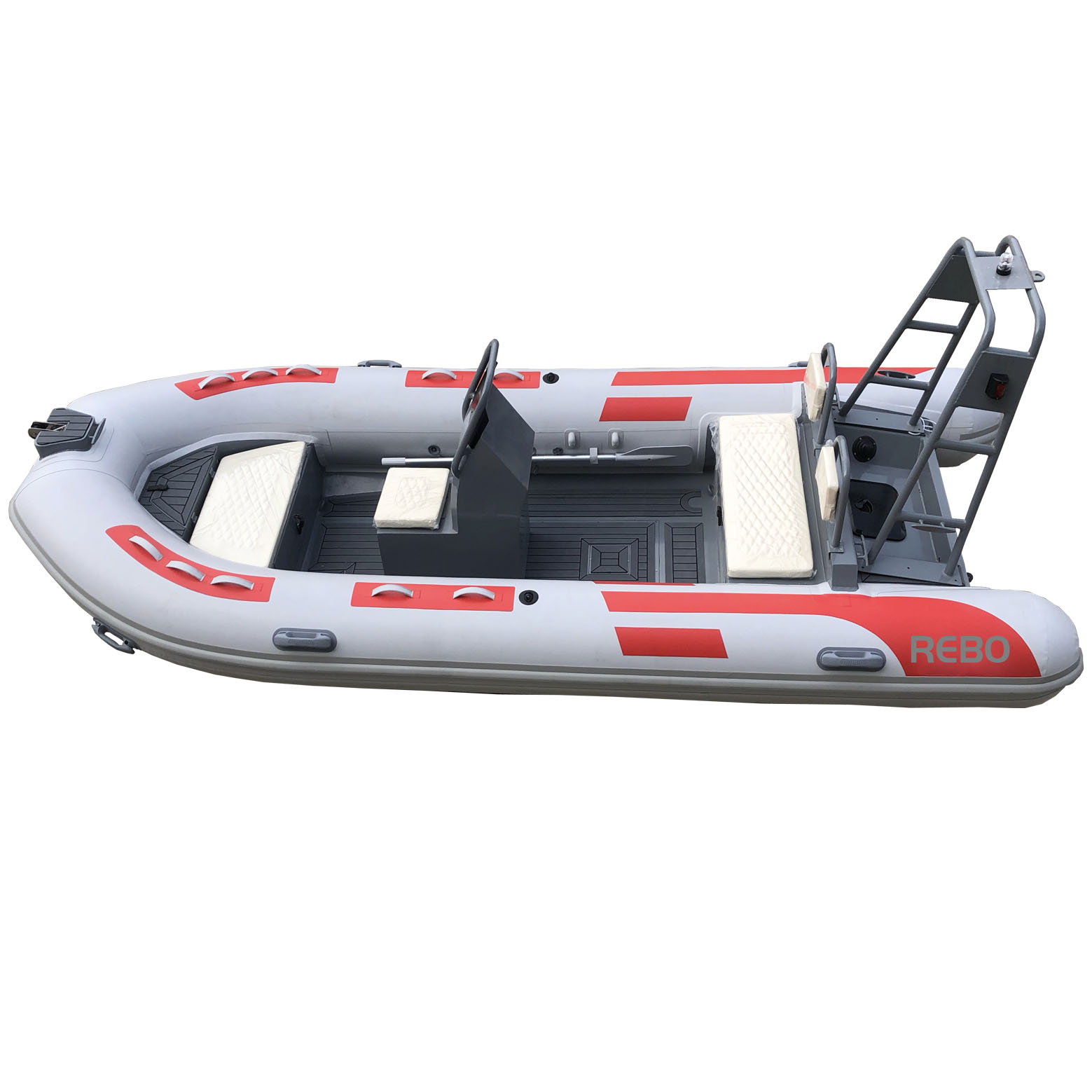 Barco de pesca inflable con do - Fishing Boat Aluminum reseña y precio